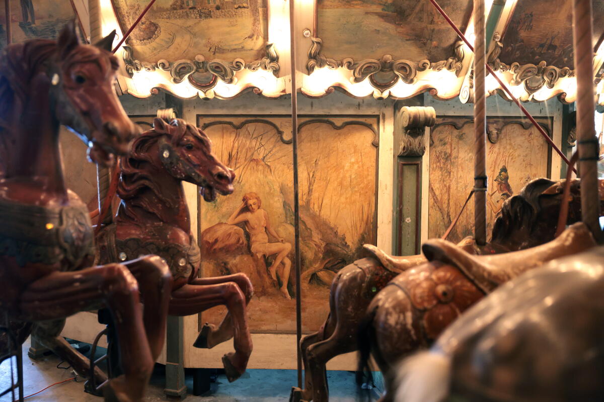 Plans are underway to refurbish the Griffith Park merry-go-round.