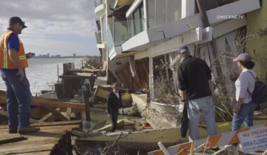 Long Beach Begins Recovery After Tropical Storm Rachel