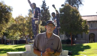 Olympians John Carlos, Tommie Smith celebrated at San Jose State event