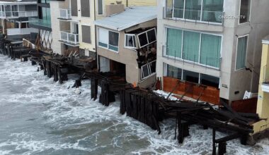 Powerful Waves Damage Homes And Boardwalk In Long Beach – ONSCENE.TV