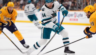 San Jose Sharks beat Nashville Predators to start six-game road trip