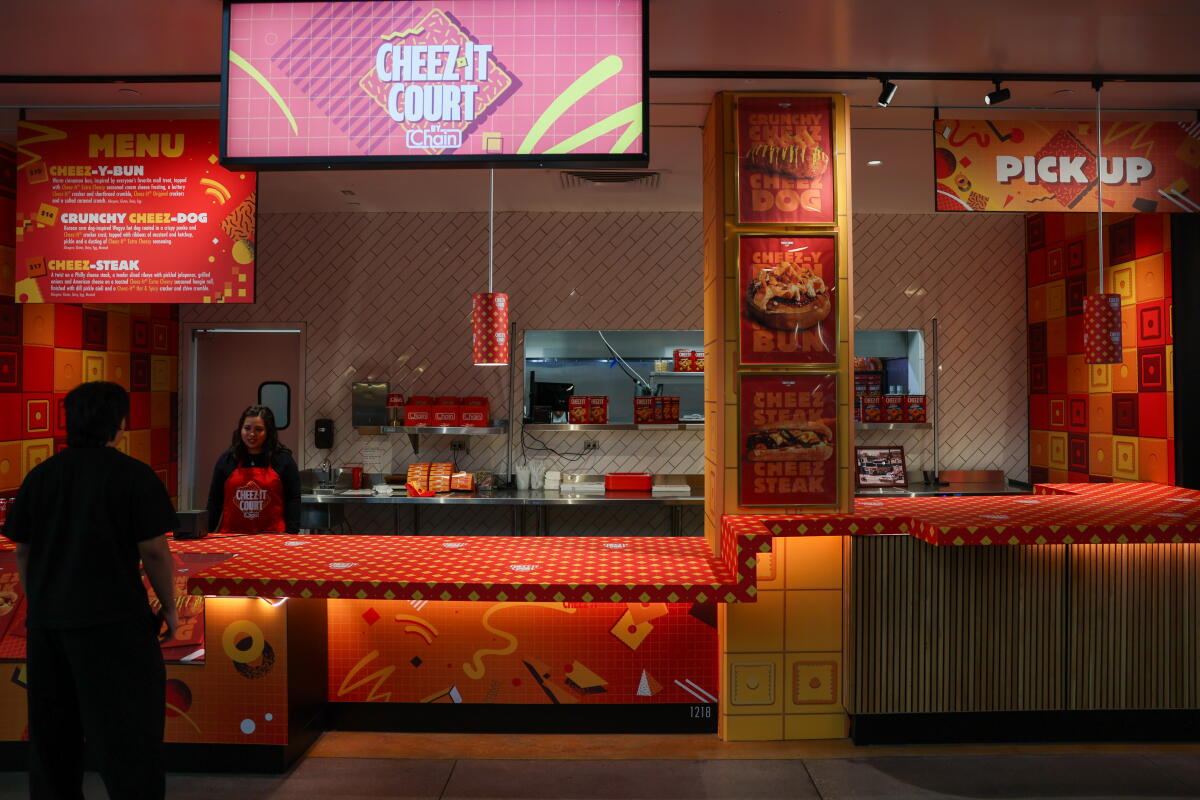 Cheez-IT Court at Topanga Social food court