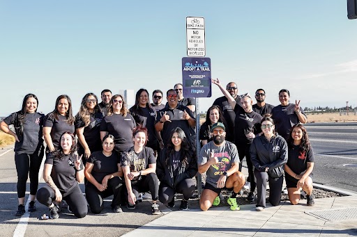 Fresno gym adopts portion of Clovis Trail