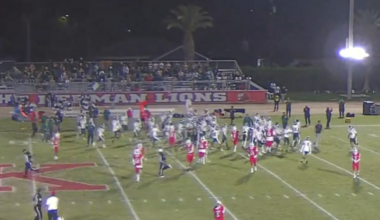 Dinuba stuns Kerman with late TD in upset