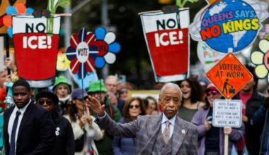 California ‘No Kings’ protests draw crowds in San Francisco, Los Angeles, Santa Barbara, San Diego and Santa Monica