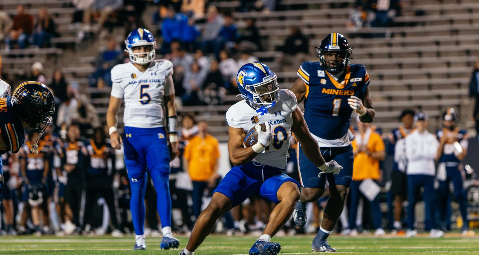 San Jose State’s Rolovich, Teu spark offense, defense gets 11 sacks in 24-11 win over UTEP