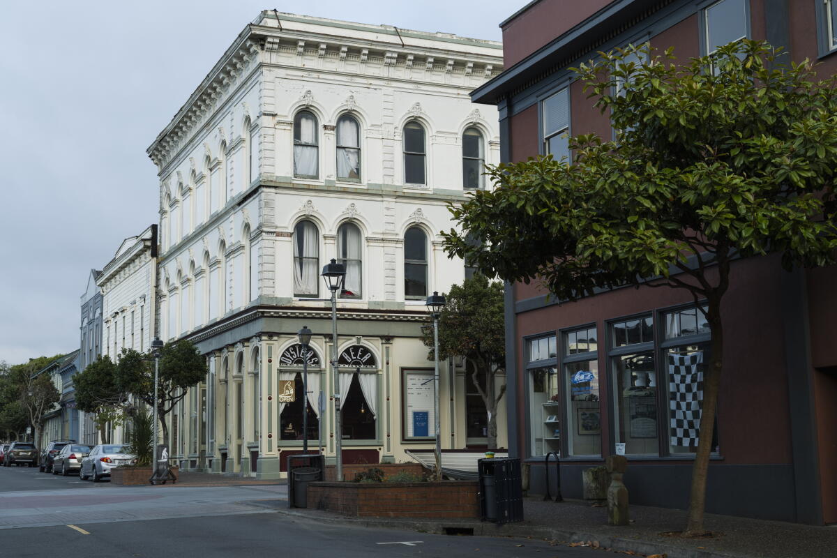 historic downtown Eureka