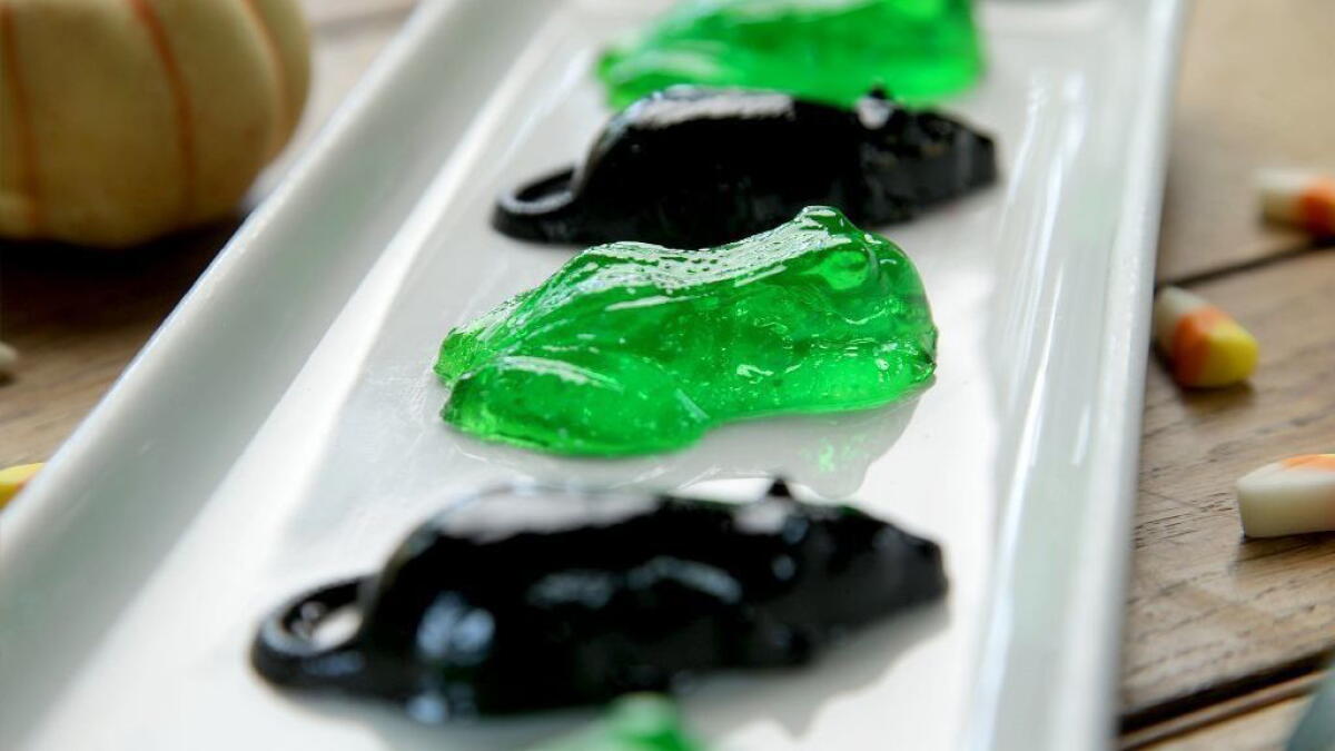 "Gummy" candies are simply extra-firm gelatin molds.