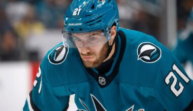 San Jose Sharks' Alexander Wennberg injured in game vs. Maple Leafs