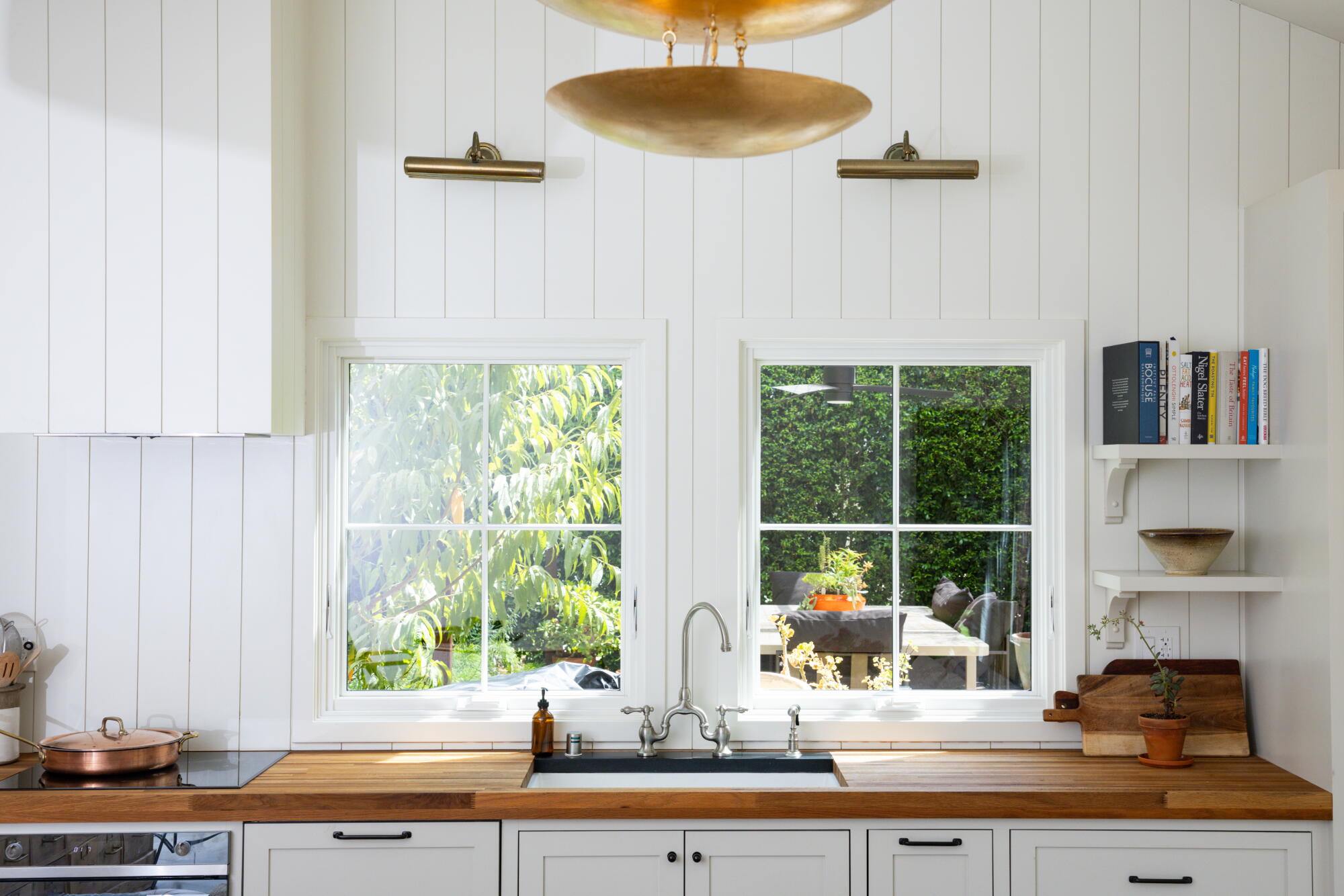 The kitchen inside Sam Donnelly's accessory dwelling unit.