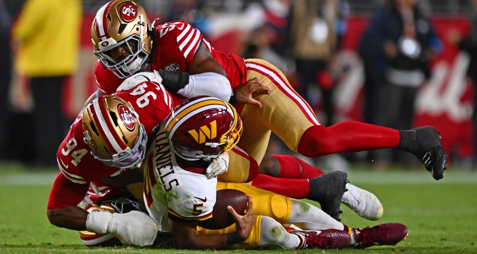 49ers report card vs. Commanders: So much for carefree path to 6-0