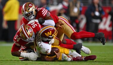 49ers report card vs. Commanders: So much for carefree path to 6-0