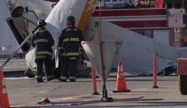 Cessna crashes into San Jose overpass on Capitol Expressway, 3 hurt