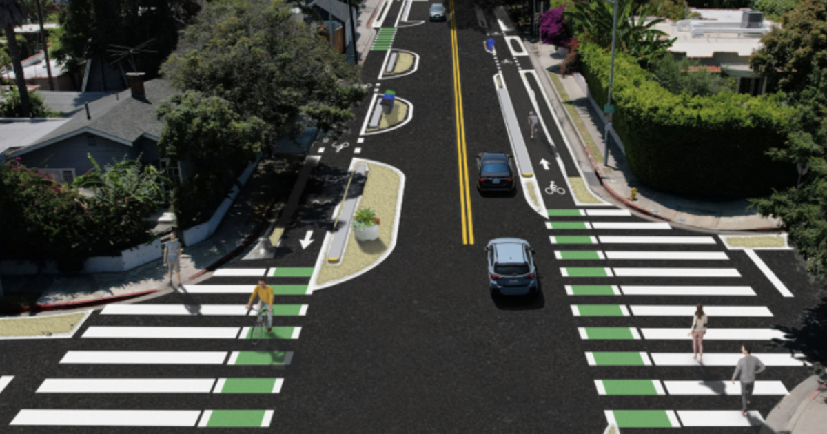 Fountain Avenue bike lanes will go forward after tense West Hollywood City Council vote