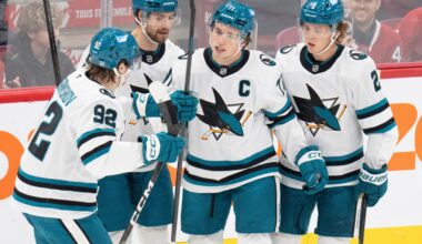 San Jose Sharks rally before losing to Montreal Canadiens