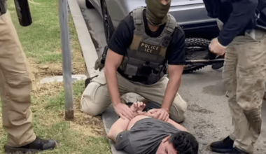 Long Beach neighbors rush to defend man after ICE agents break his arm, witnesses say