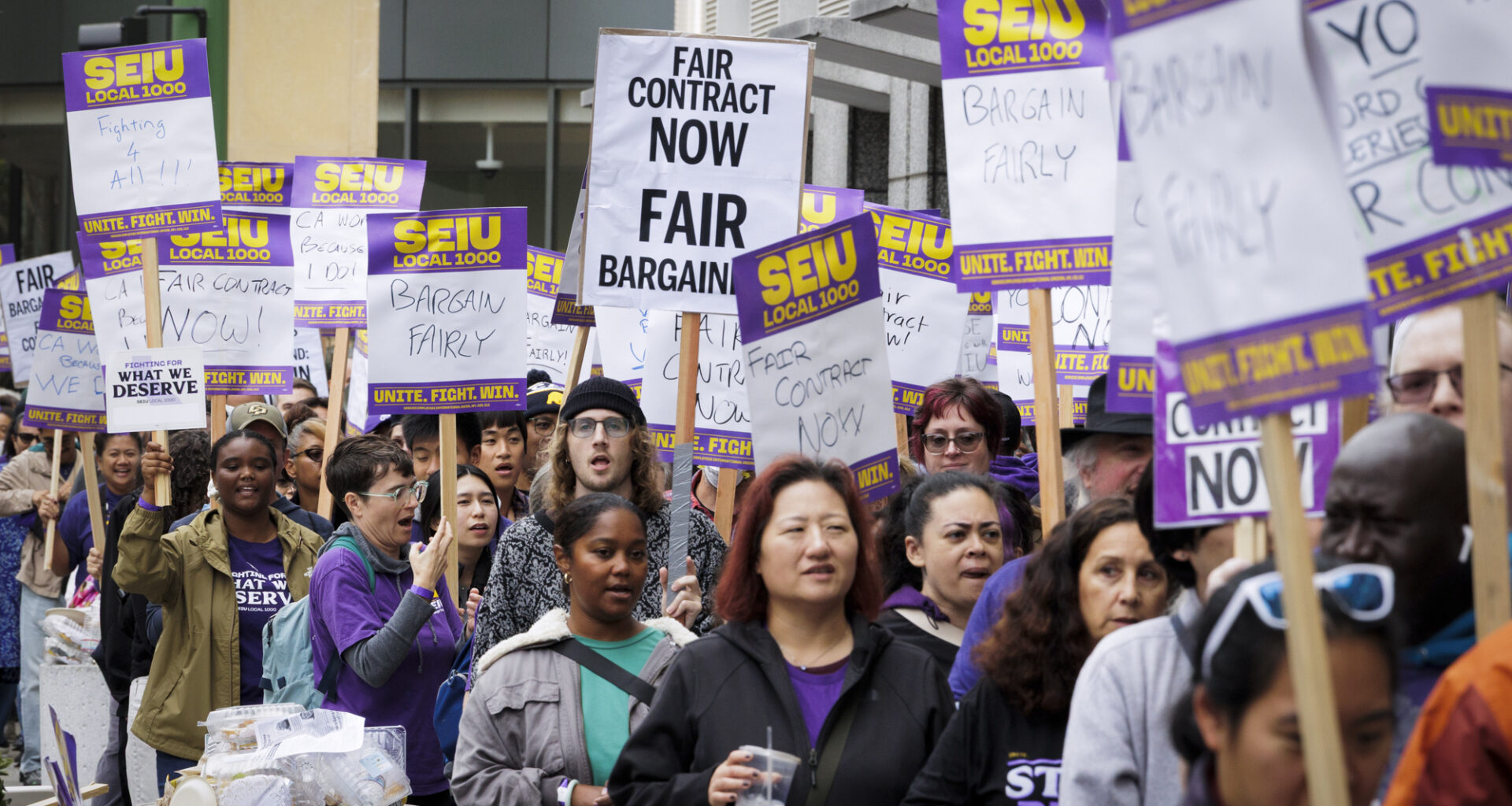 California’s Largest State Employee Union Holds 1-Day Strike
