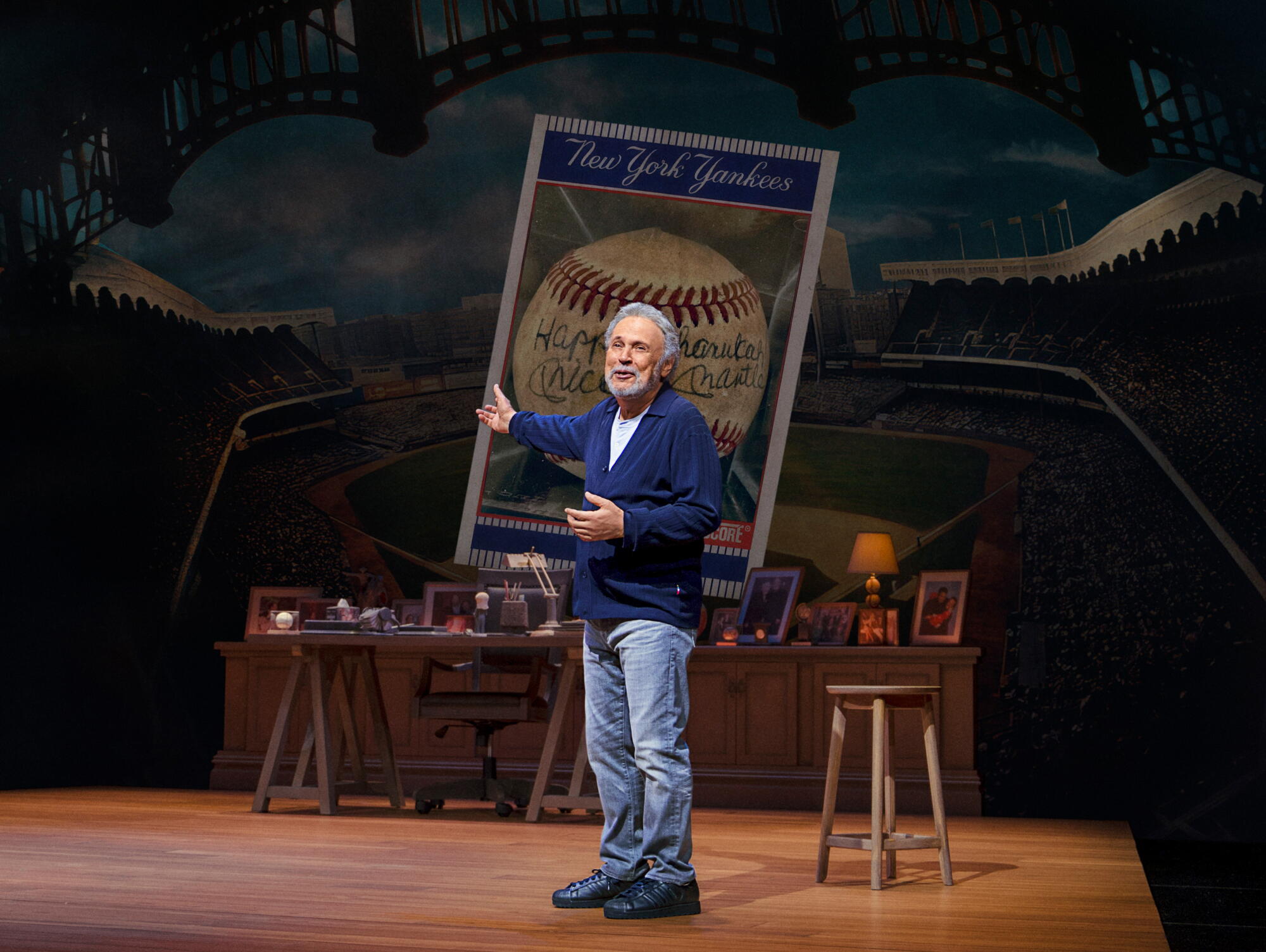 Billy Crystal in "860" at the Imperial Theatre on Broadway.