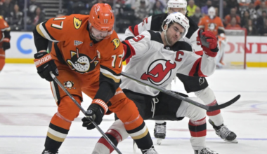 NHL Game Preview: Anaheim Ducks at New Jersey Devils with Line Combinations 10/22/2026
