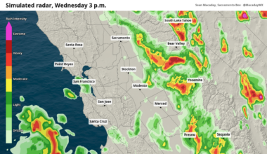 Wet season arrives for Sacramento, Fresno and Modesto