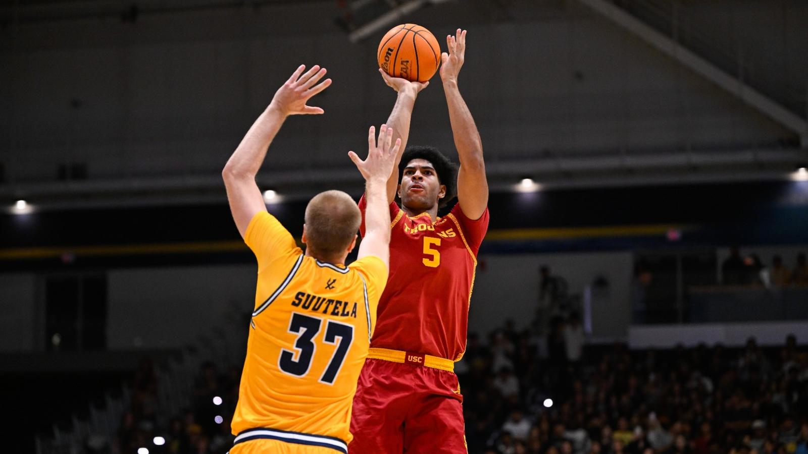 No. 21 USC Men’s Basketball Plays Final Exhibition Game at San Diego State