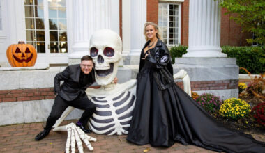 For Will and Christie Attanasio, their love story began on a train ride to a WWE event &mdash; and ended up with a Halloween wedding straight out of their dreams.