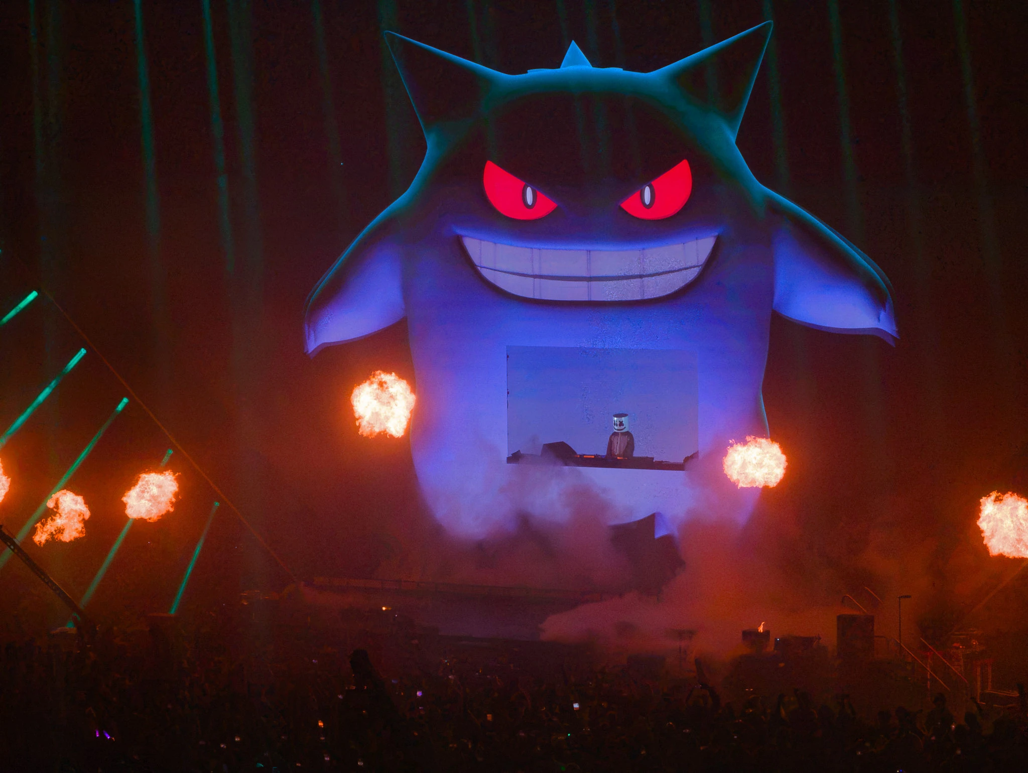 Marshmello at Pokémon Night Out
