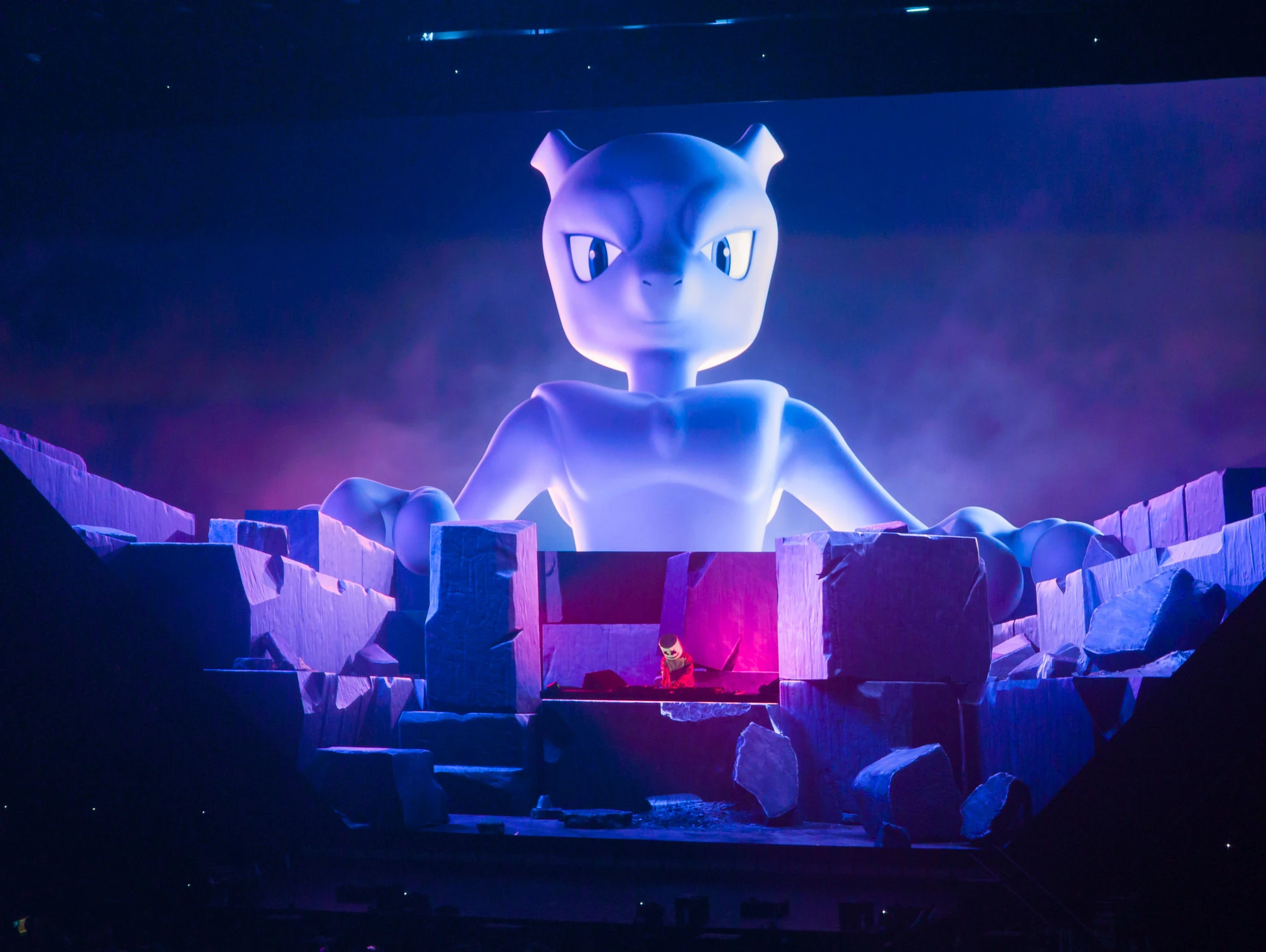Marshmello at Pokémon Night Out