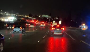 Bay Area rain brings spinouts, traffic slowdowns