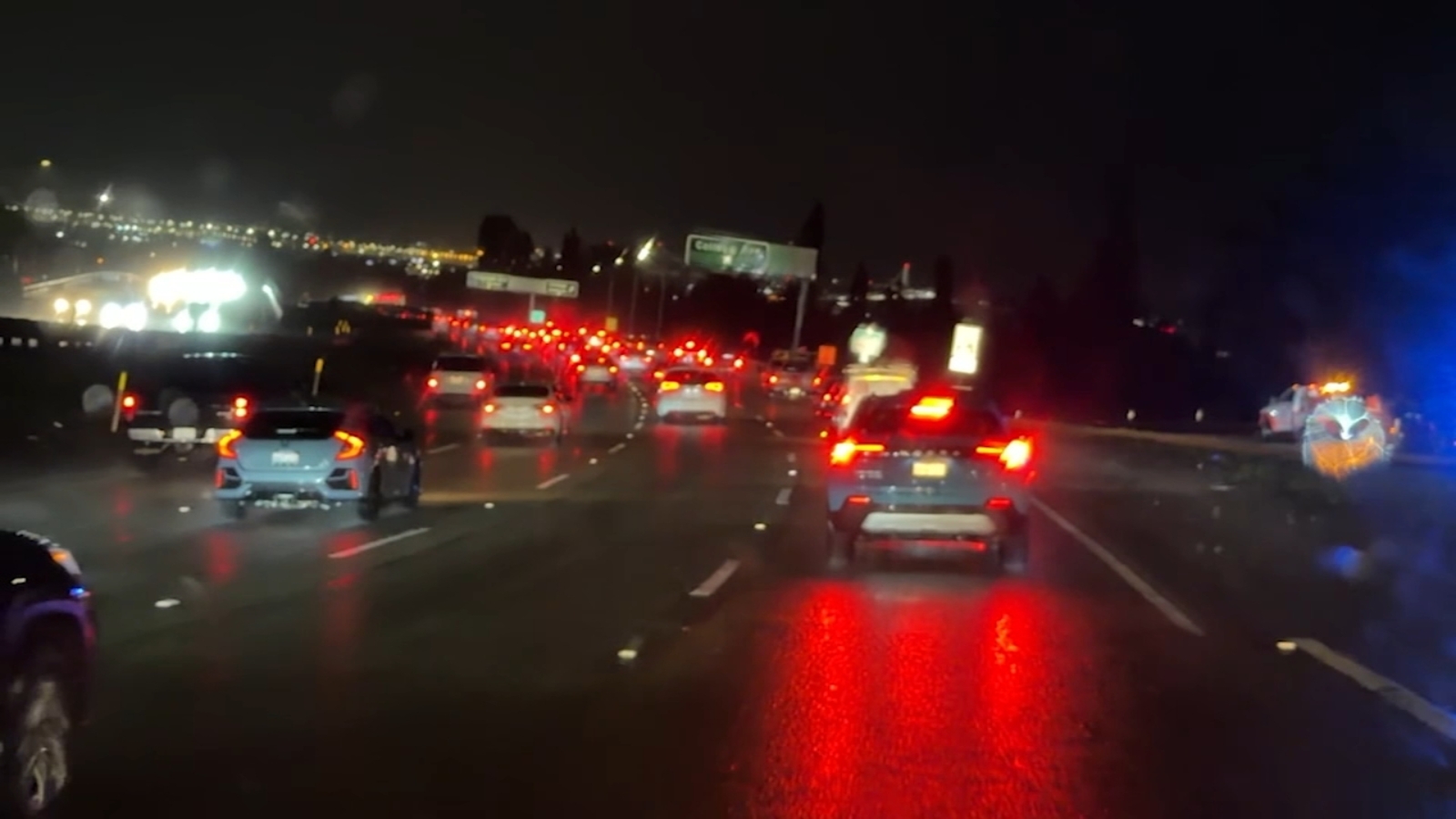 Bay Area rain brings spinouts, traffic slowdowns