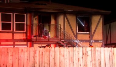 9 people displaced after fire at northeast Fresno apartment complex, officials say
