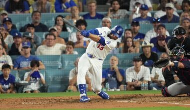 Los Angeles Dodgers' late rally falls short as the Atlanta Braves win Game 2 to tie NLDS