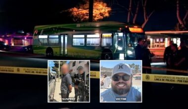 Murder charges filed against Jose Antonio Zayas, man accused of fatally shooting bus driver Bruce Rodriguez in Culver City