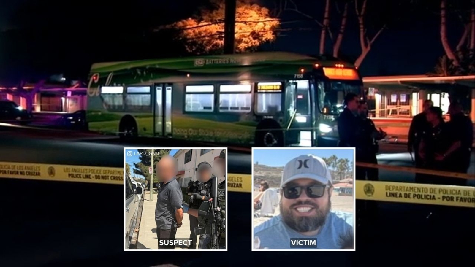 Murder charges filed against Jose Antonio Zayas, man accused of fatally shooting bus driver Bruce Rodriguez in Culver City