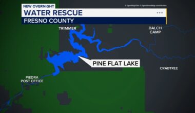 2 rescued from Pine Flat Lake after jet ski crash, officials say