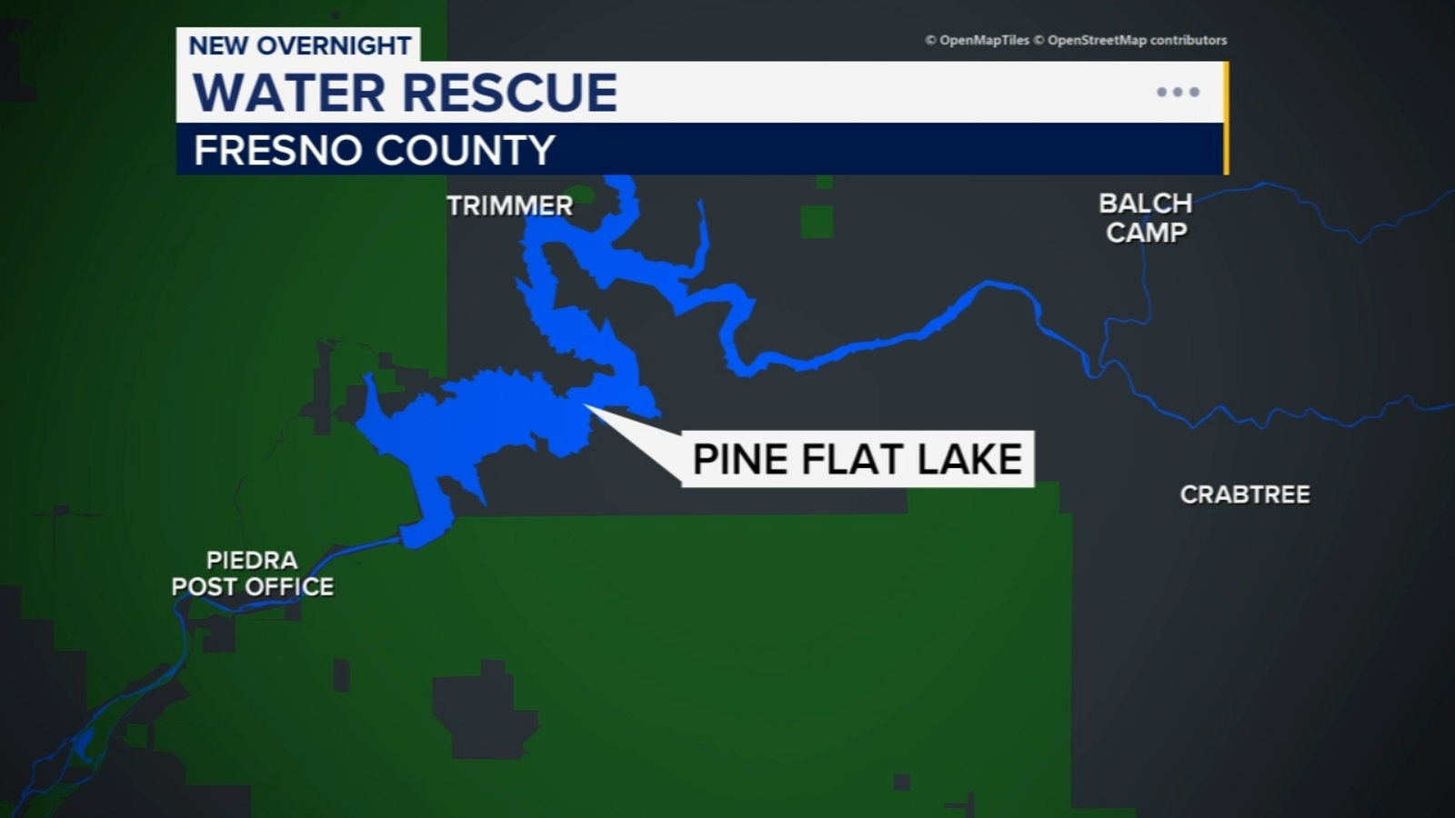 2 rescued from Pine Flat Lake after jet ski crash, officials say