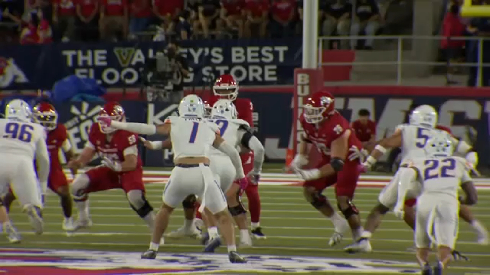 Riley runs through 'Dogs defense, Fresno State falls in Milk Can Rivalry