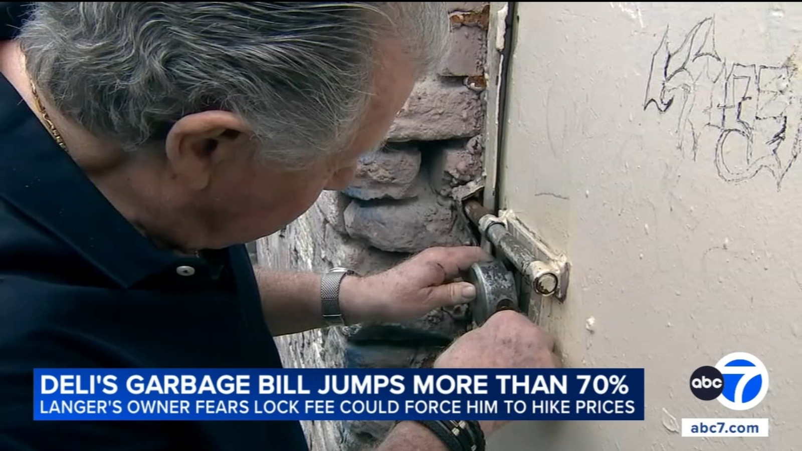 Los Angeles deli owner blasts $1,800 trash fee tied to dumpster lock