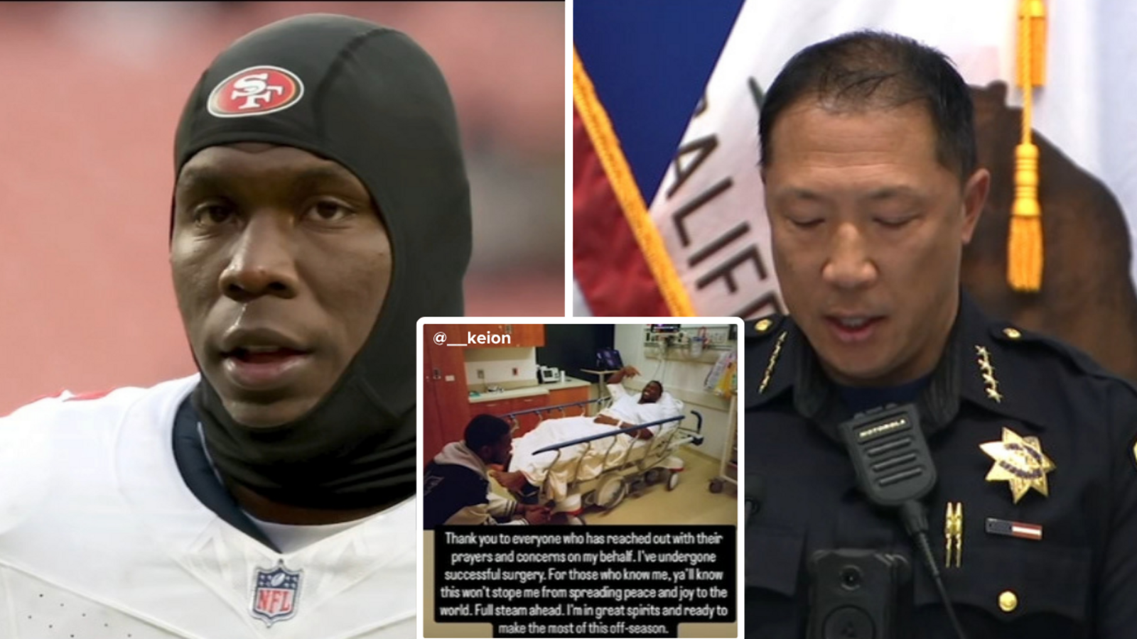 4 arrested in connection with Feb. 9 shooting of San Francisco 49ers player Keion White at Super Bowl party in Mission District