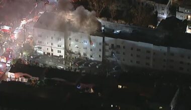 Basement fire at East Hollywood apartment building spreads to several units, prompting evacuations