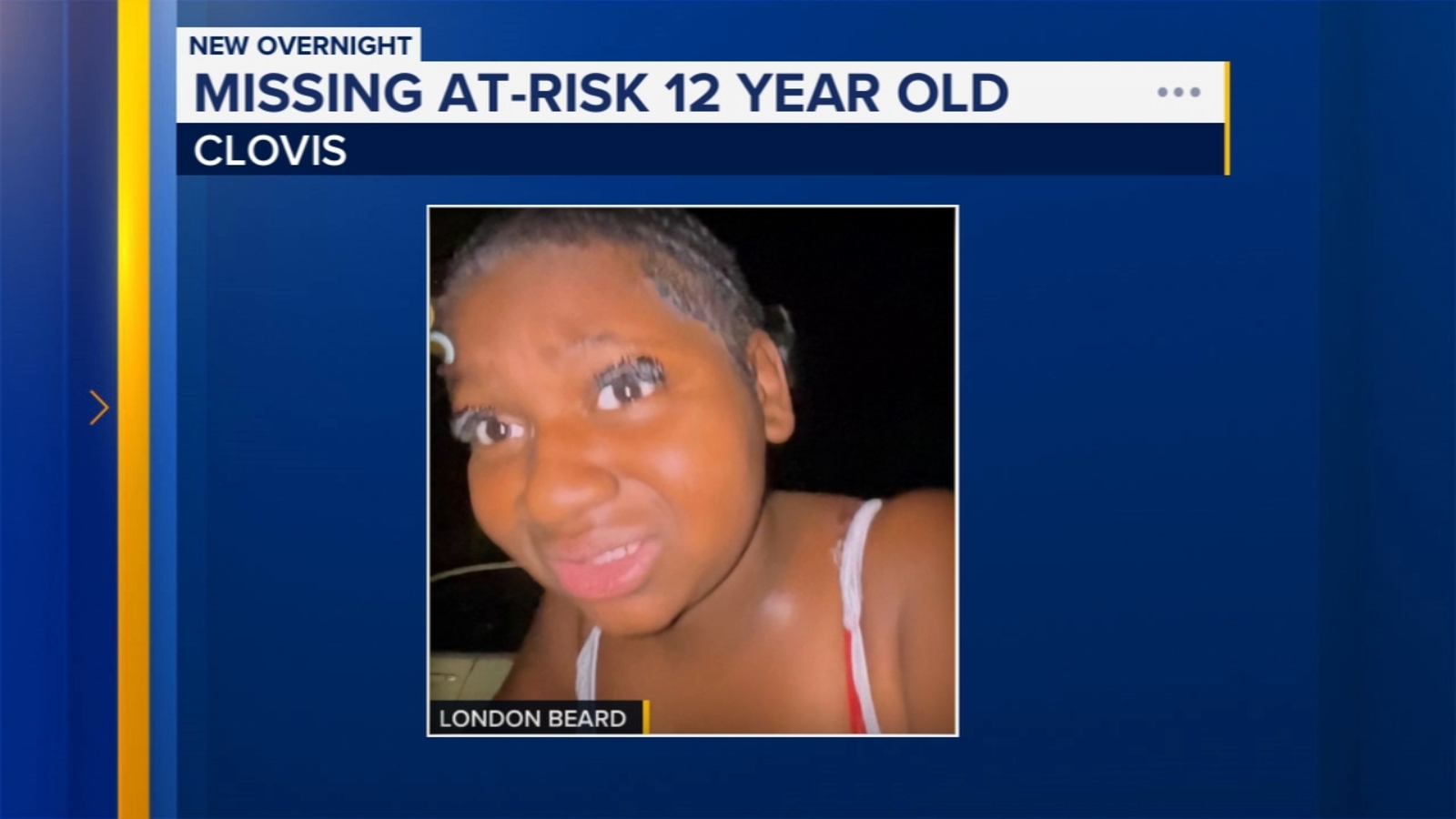 Clovis police searching for at-risk 12-year-old girl