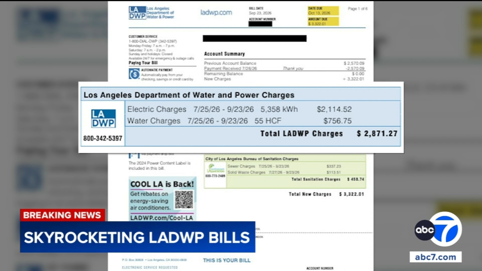 Mayor Karen Bass announces relief for LADWP customers facing high bills: 'pay whatever they can afford'