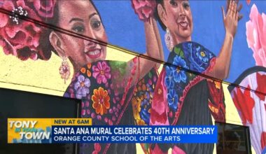 Santa Ana's dazzling new mural captures spirit and culture of this Orange County city