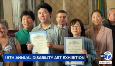 KASEC Dream Art Contest winners honored at 19th Disability Art Exhibition at LA City Hall