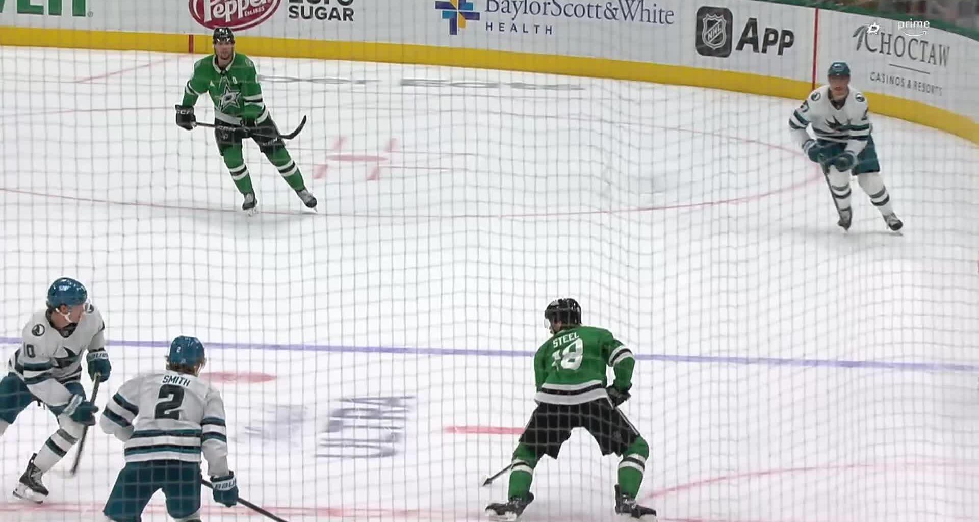 Oettinger earns 17th career shutout as Stars beat Sharks 5-0; San Jose's Celebrini scratched