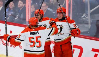Ducks fourth line flies in bounce-back in Winnipeg
