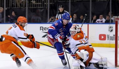 Ducks fall 5-2 to Rangers to start four-game trip