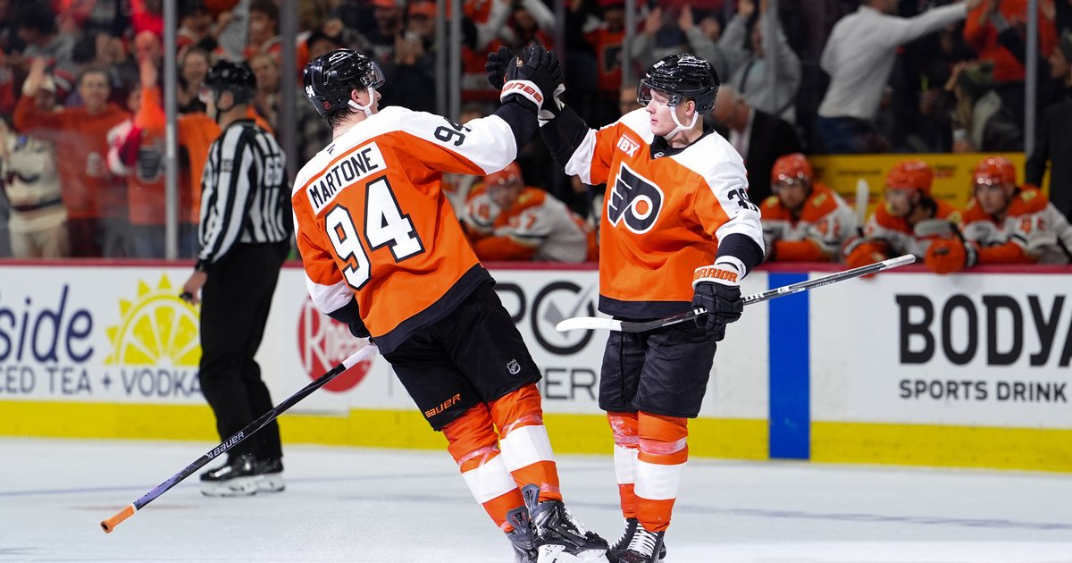Matvei Michkov and the Flyers' youth are taking over, but still have a lot of climbing to do