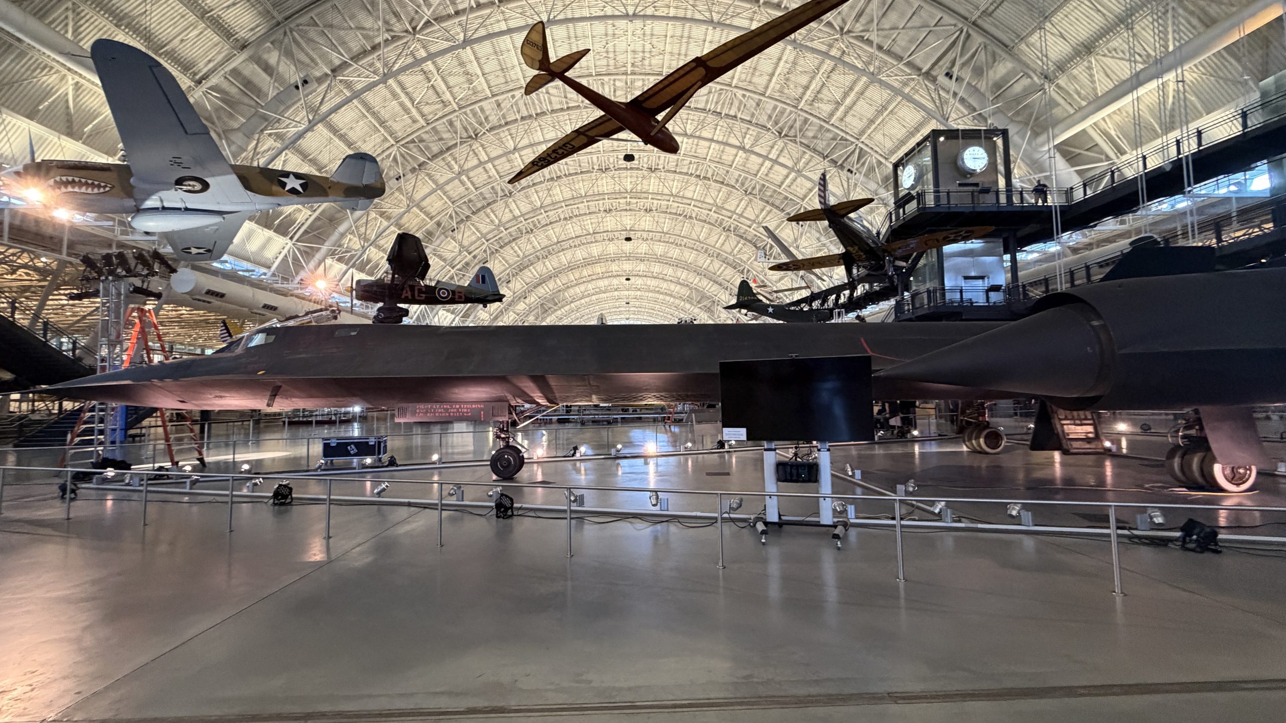 SR-71 Blackbird. Smithsonian Display Photo Taken by 19FortyFive on 9/30/2026.