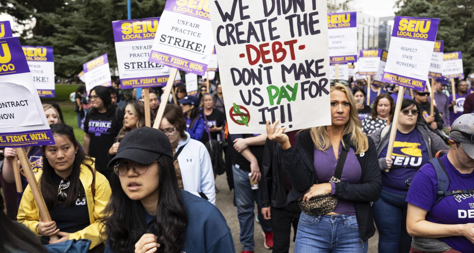 SEIU Local 1000 holds historical one-day strike in Sacramento – The State Hornet